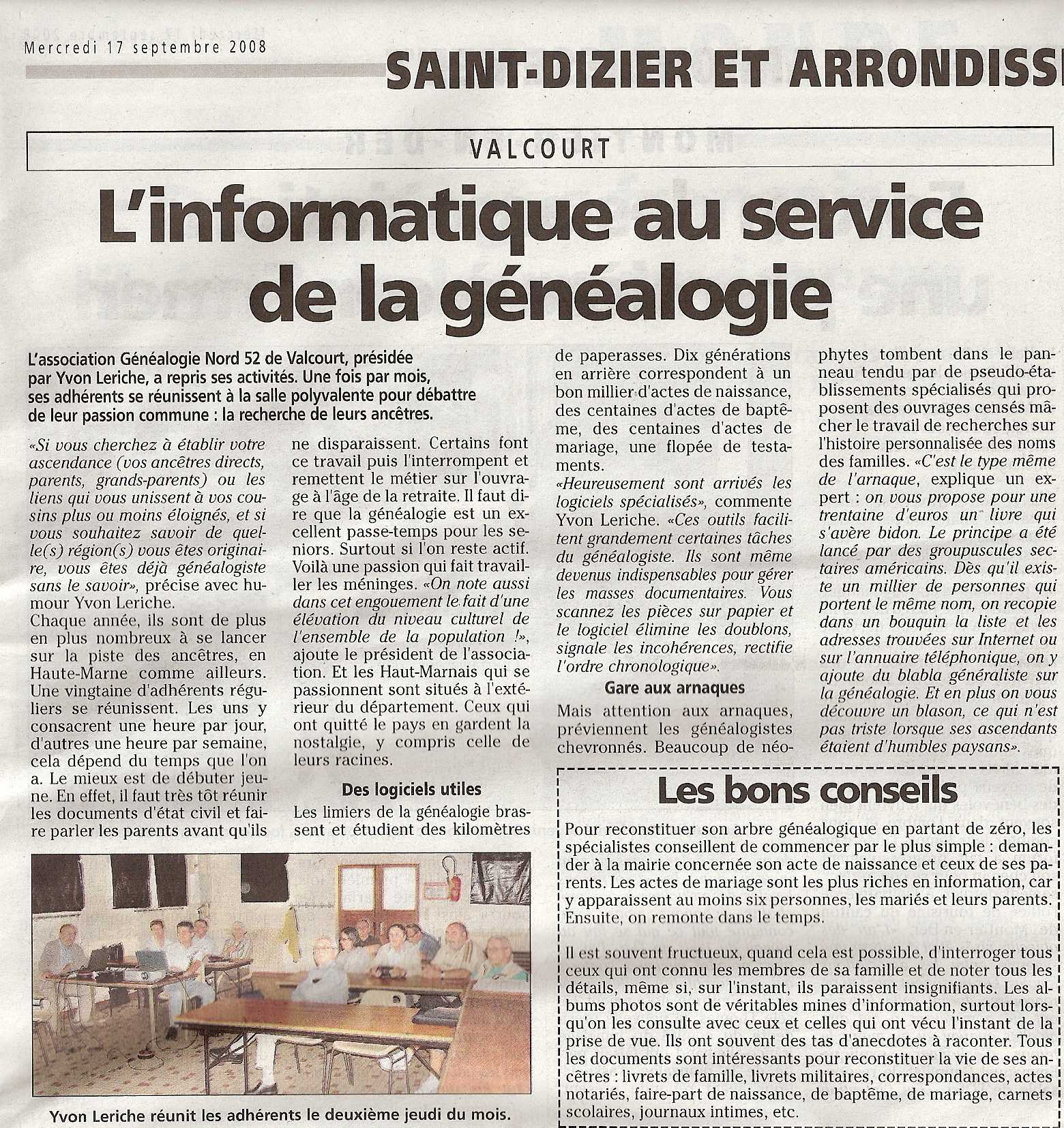 l'informatique